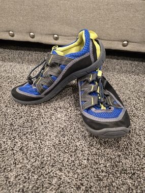 Boys Blue and Yellow Water Shoes